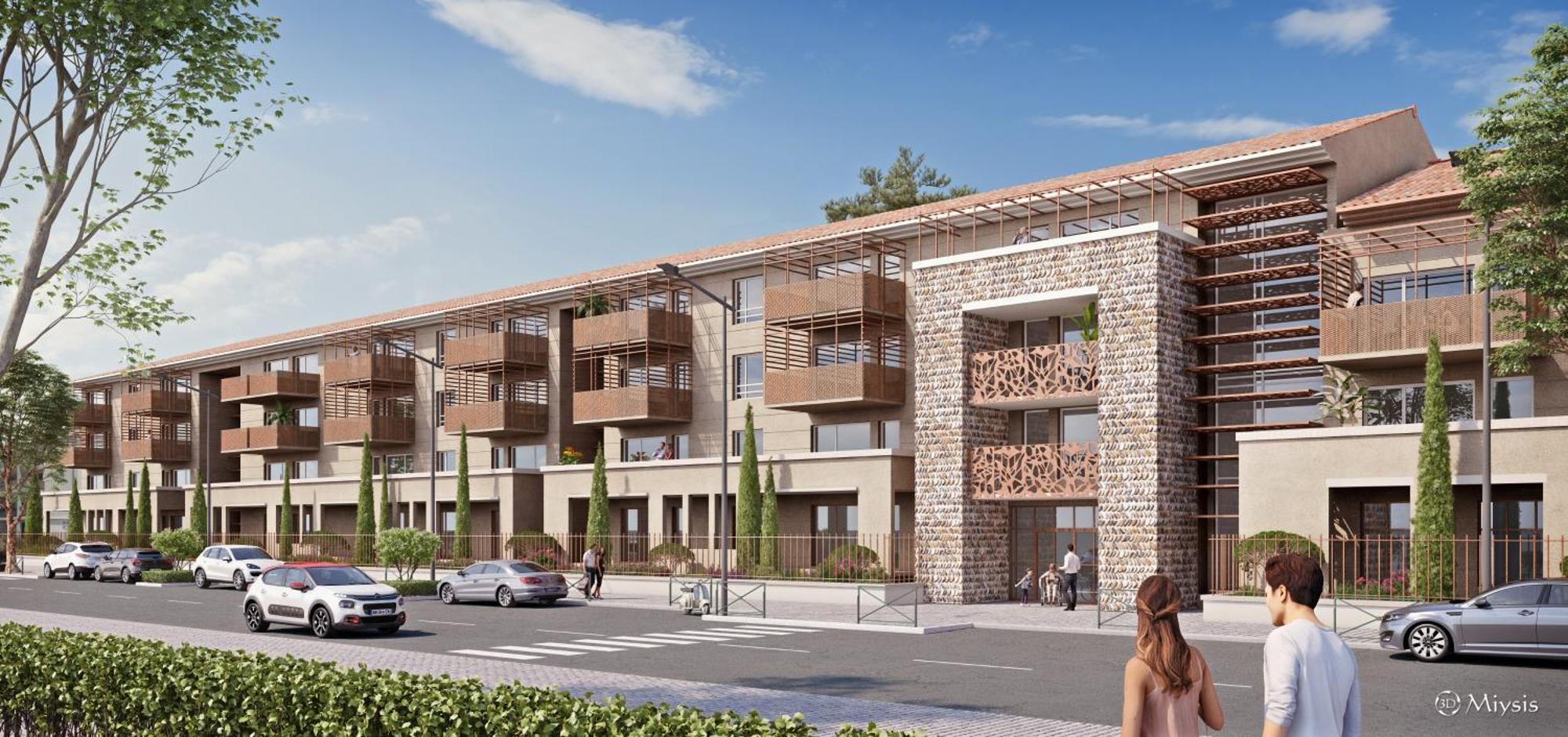 Aparthotel Domitys L'Oustaou Saint-Martin-de-Crau Exterior foto